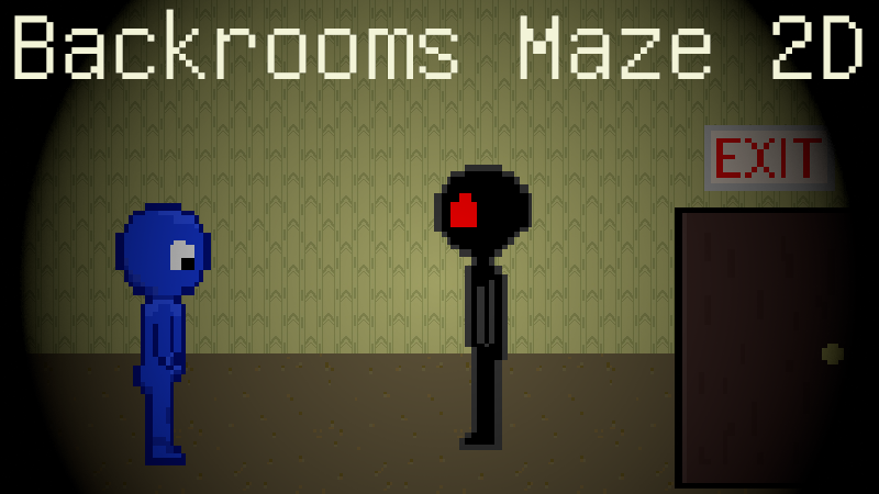 Backrooms Maze 2D artwork